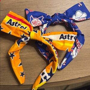 Astros and Rangers Headbands